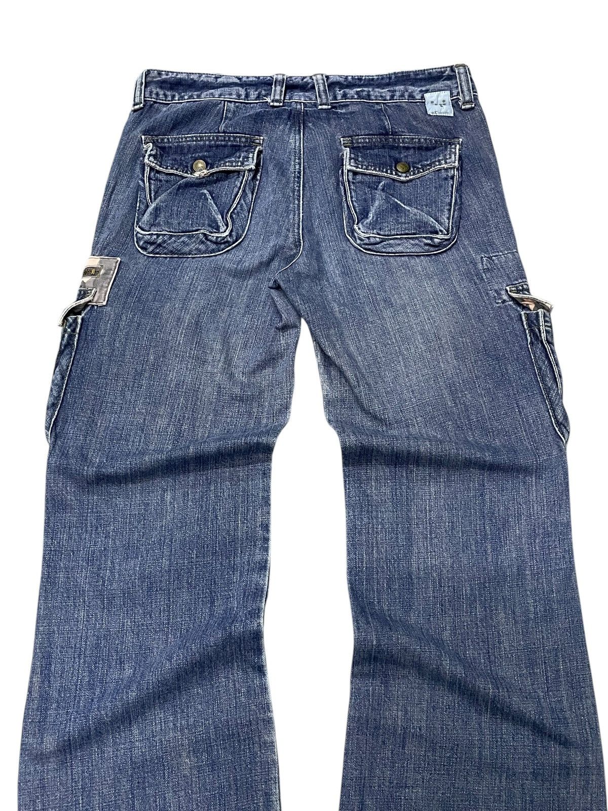 Hysteric Glamour ETBOITE Japan Cargo Flare Surplus Denim Jeans Size US 30 / EU 46 - 16 Thumbnail