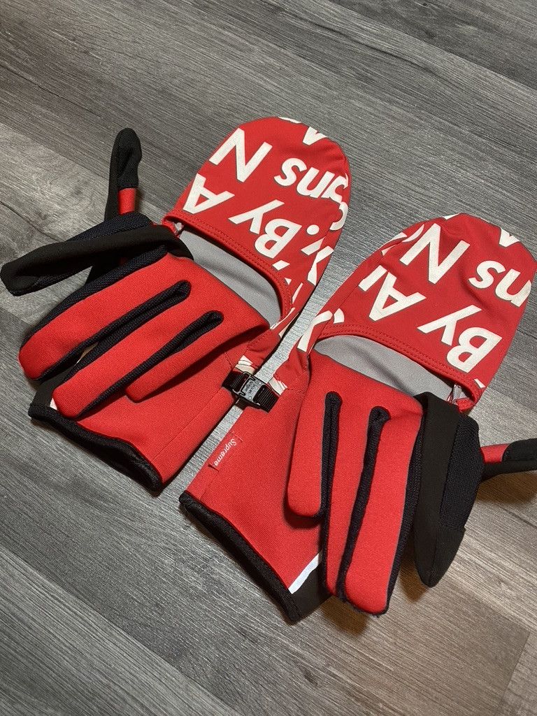 Supreme × The North Face FW15 Supreme x The North Face BAMN Gloves Size 28 - 4 Thumbnail