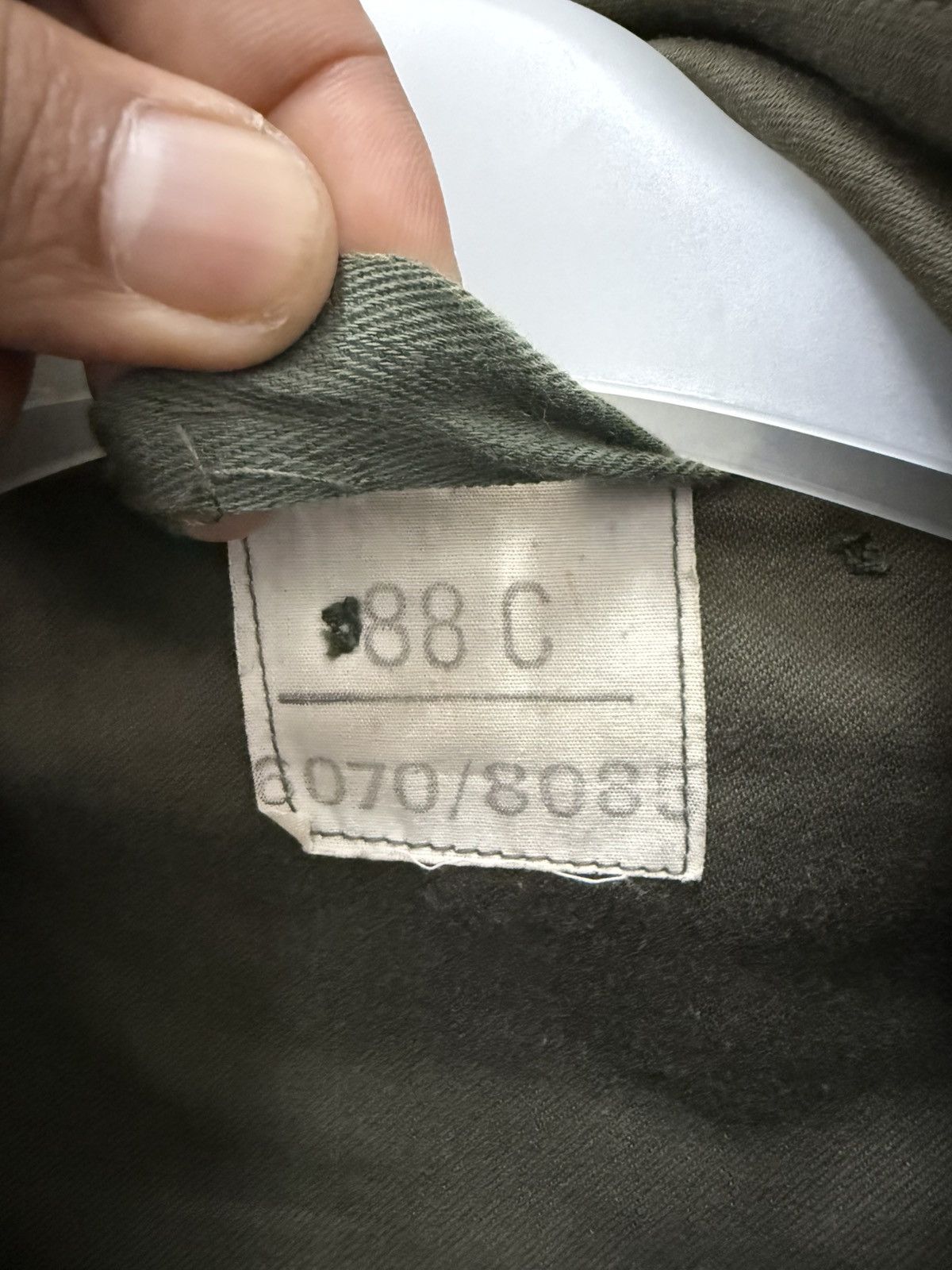 FrenchTrotters × Vintage 🔥 Vtg 1982 UGECOMA PARIS ARMEE FRANCAISE TRUE MILLITARY Size US S / EU 44-46 / 1 - 11 Thumbnail