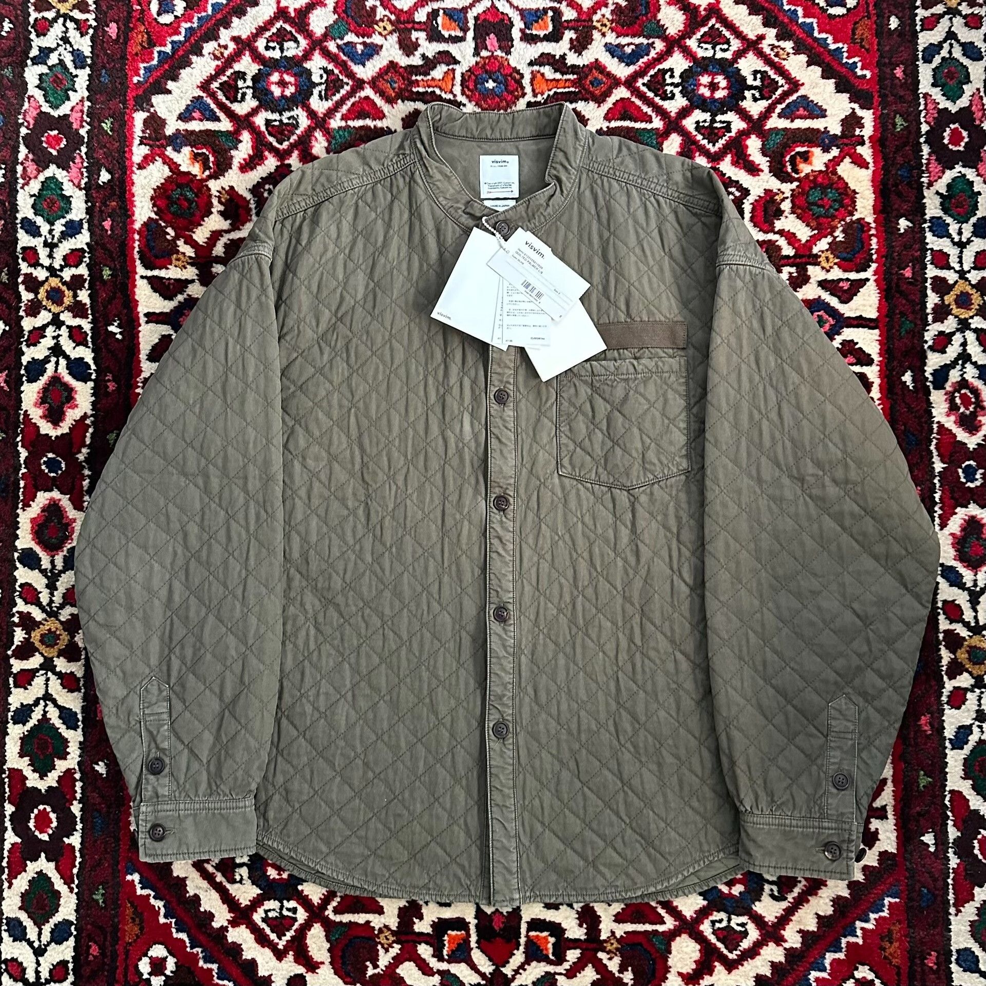 Visvim VISVIM 25SS Quilted Palmer L/S Shirt Size US M / EU 48-50 / 2 - 1 Thumbnail