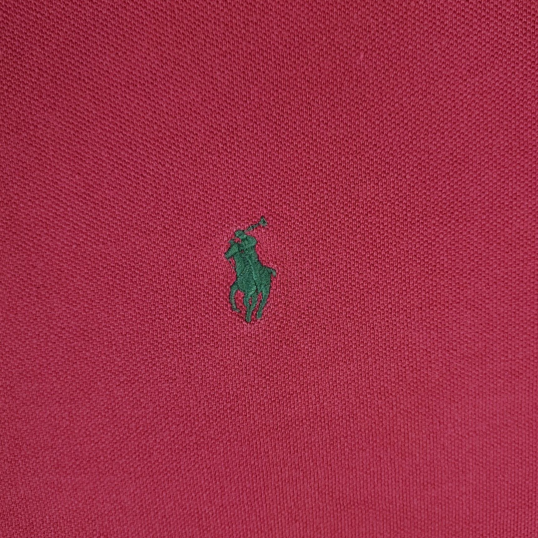 Ralph Lauren Ralph Lauren Polo Shirt Mens XL Pink Solid Short Sleeve Button-Collar Classic Polo Shirt Mens XL Pink Size US XL / EU 56 / 4 - 3 Thumbnail