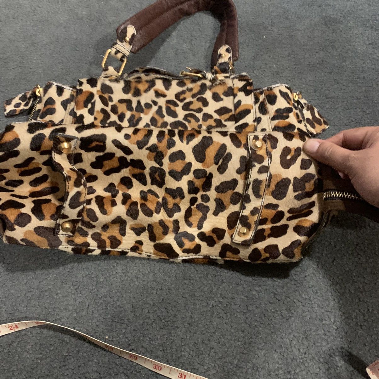Chloe Chloe Leopard skin Darla Satchel Size ONE SIZE - 20 Thumbnail