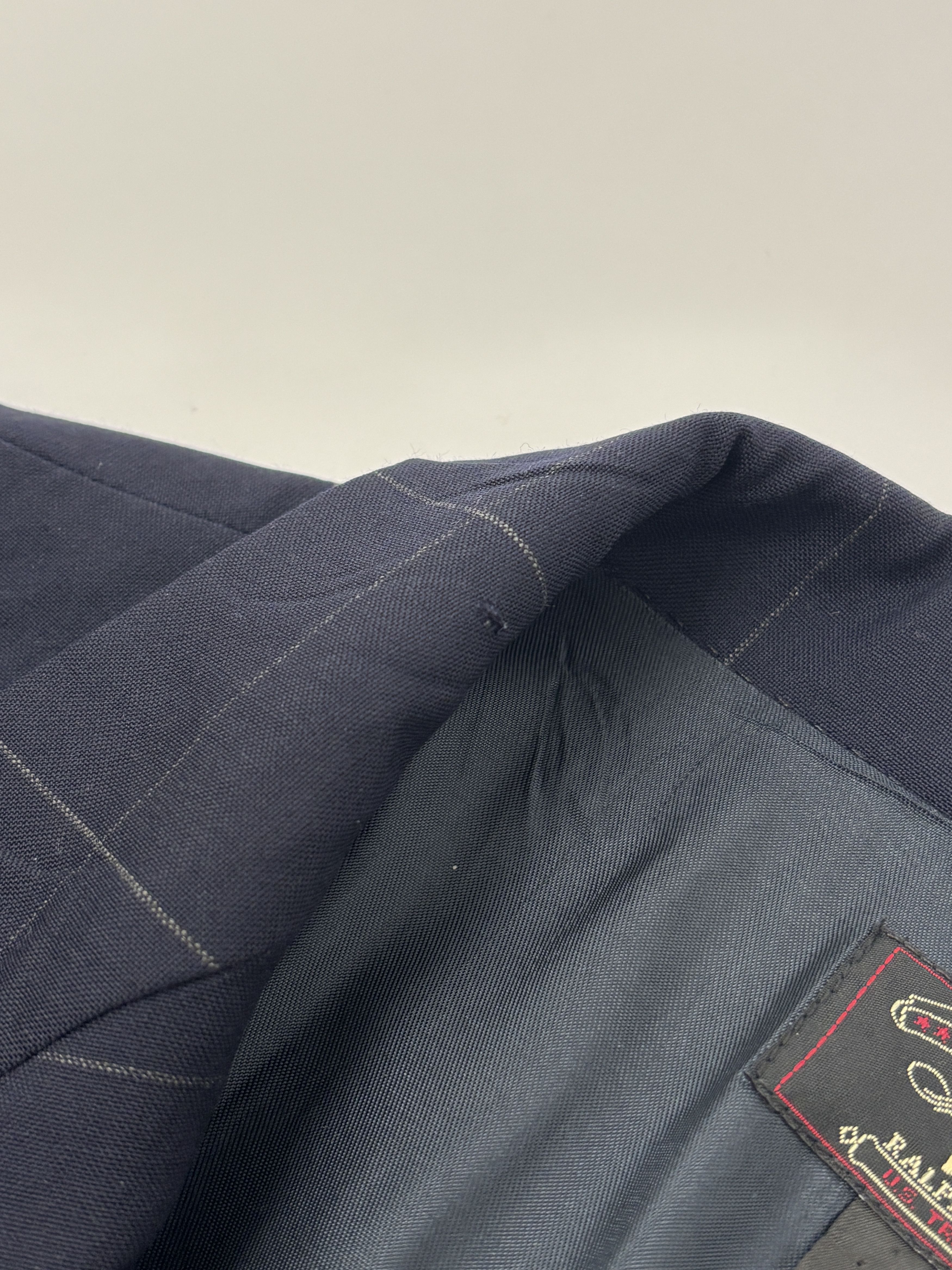 RRL Ralph Lauren RRL Windowpane Wool Blazer Made in USA Size 50R - 5 Thumbnail