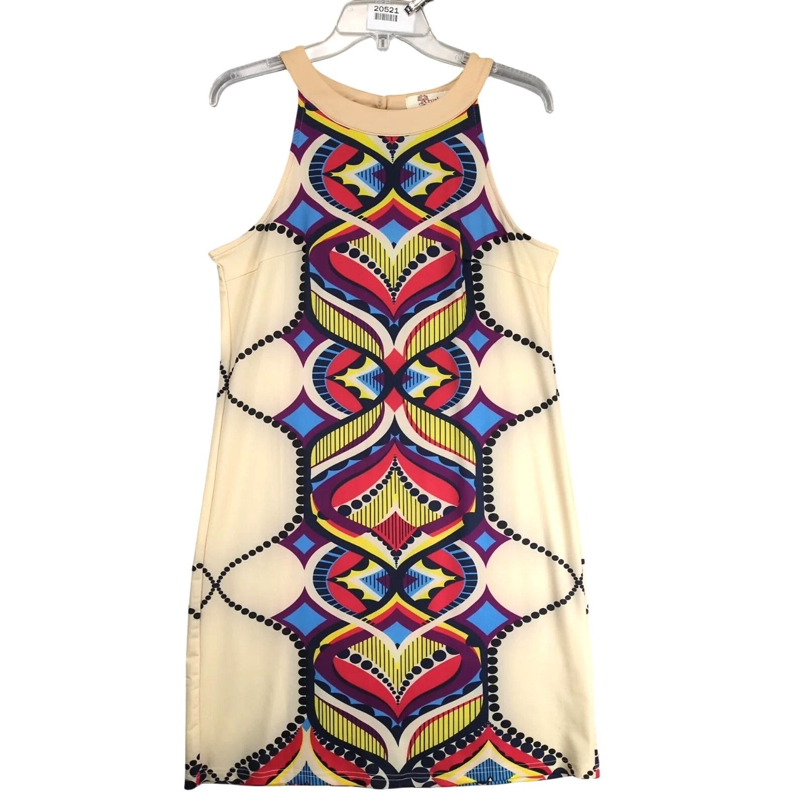 Anthropologie Anthropologie Aryeh Bodycon Halter Dress Size M Retro Mod Size M / US 6-8 / IT 42-44 - 1 Thumbnail