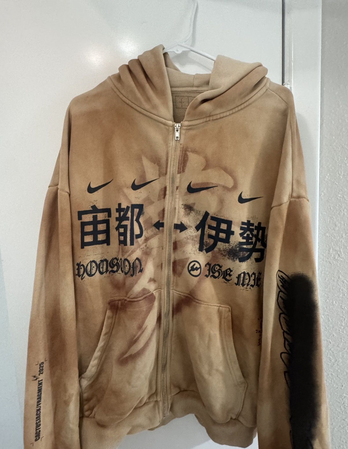 Fragment Design × Nike × Travis Scott Cactus jack x fragment zip up Size US XL / EU 56 / 4 - 1 Thumbnail