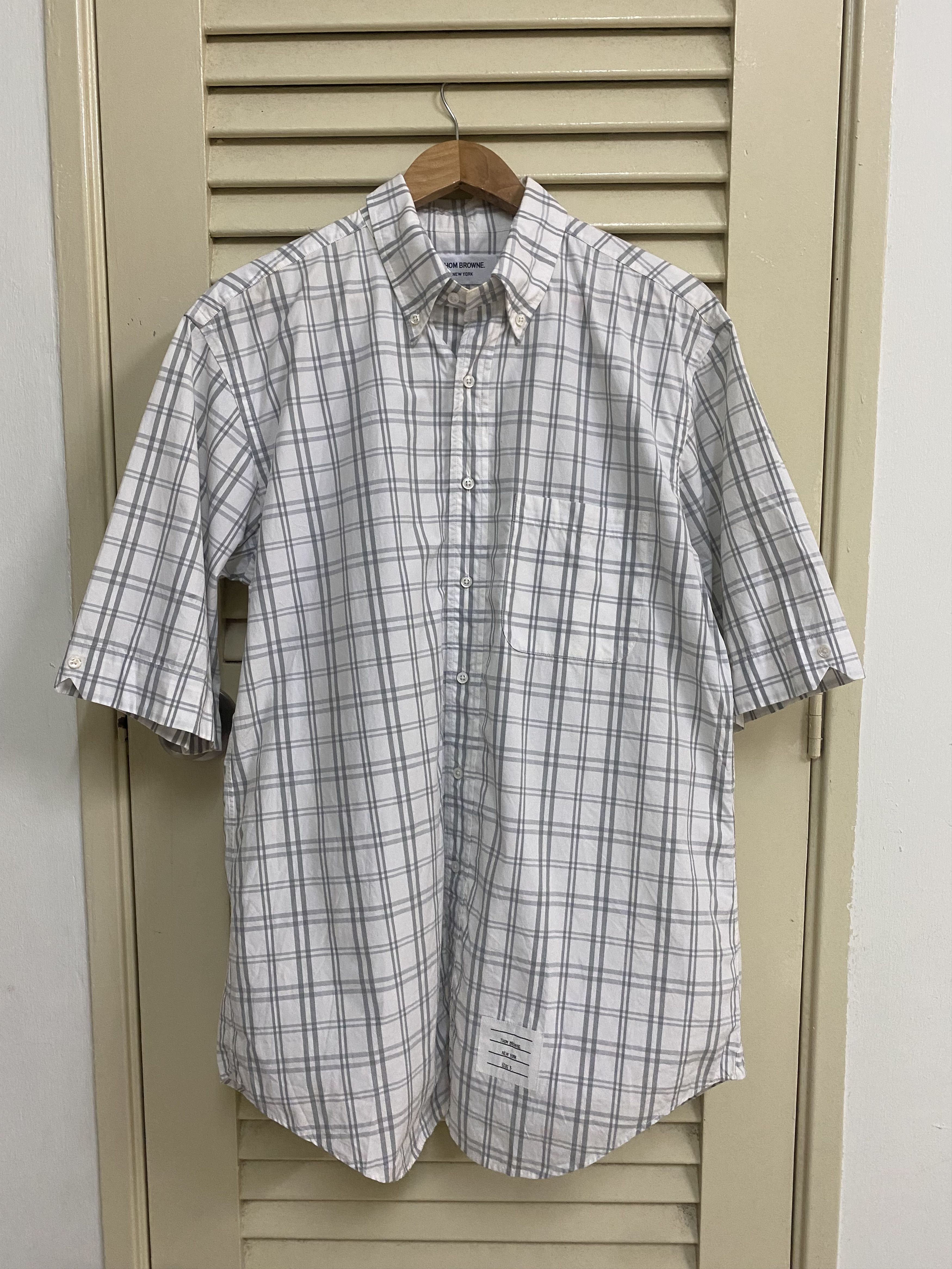Thom Browne Thom Browne Plaid Button Up Shirt Size US XXL / EU 58 / 5 - 3 Thumbnail