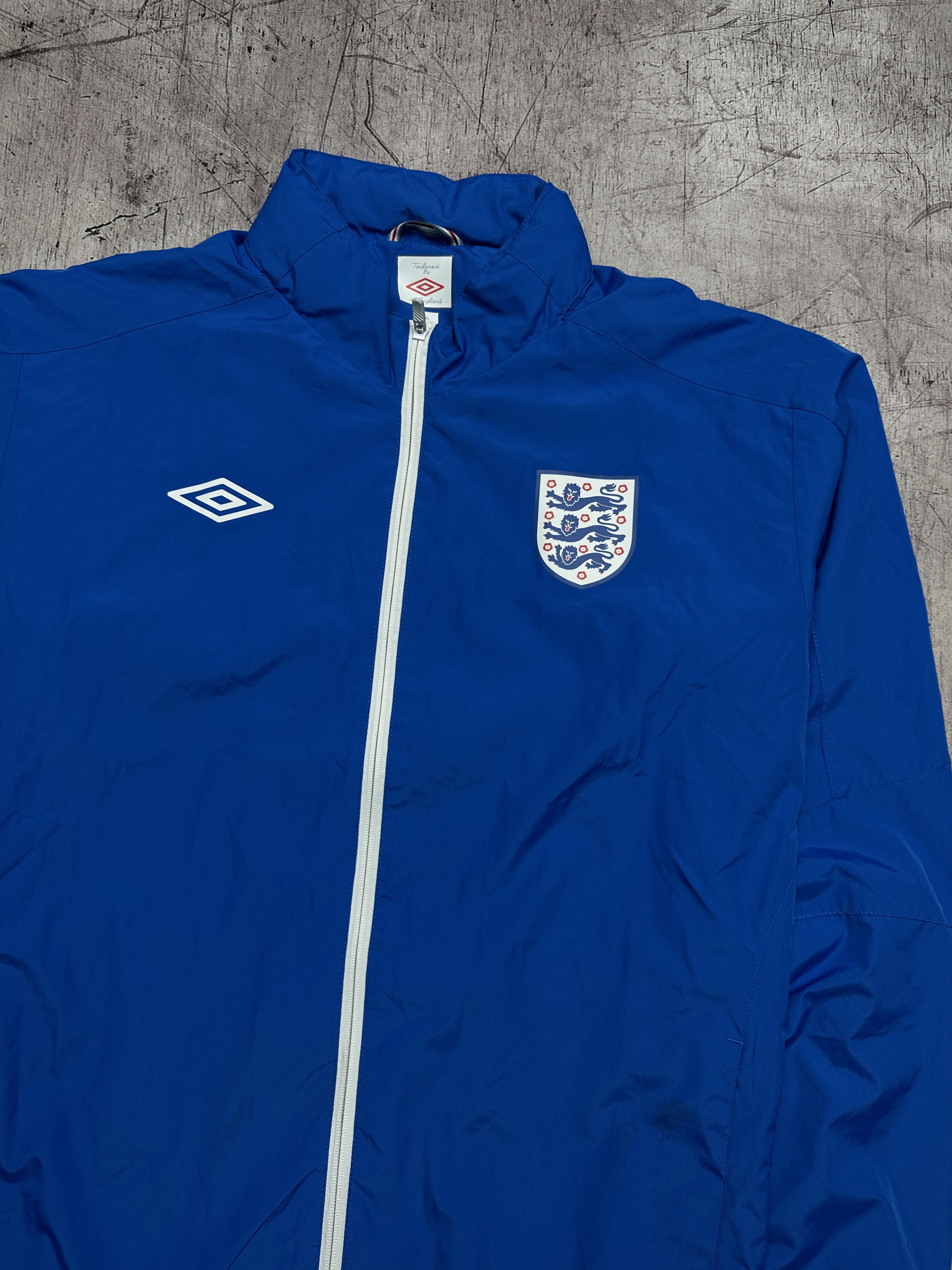 Umbro Umbro England Mens Windbreaker Jacket Size US XXL / EU 58 / 5 - 2 Thumbnail