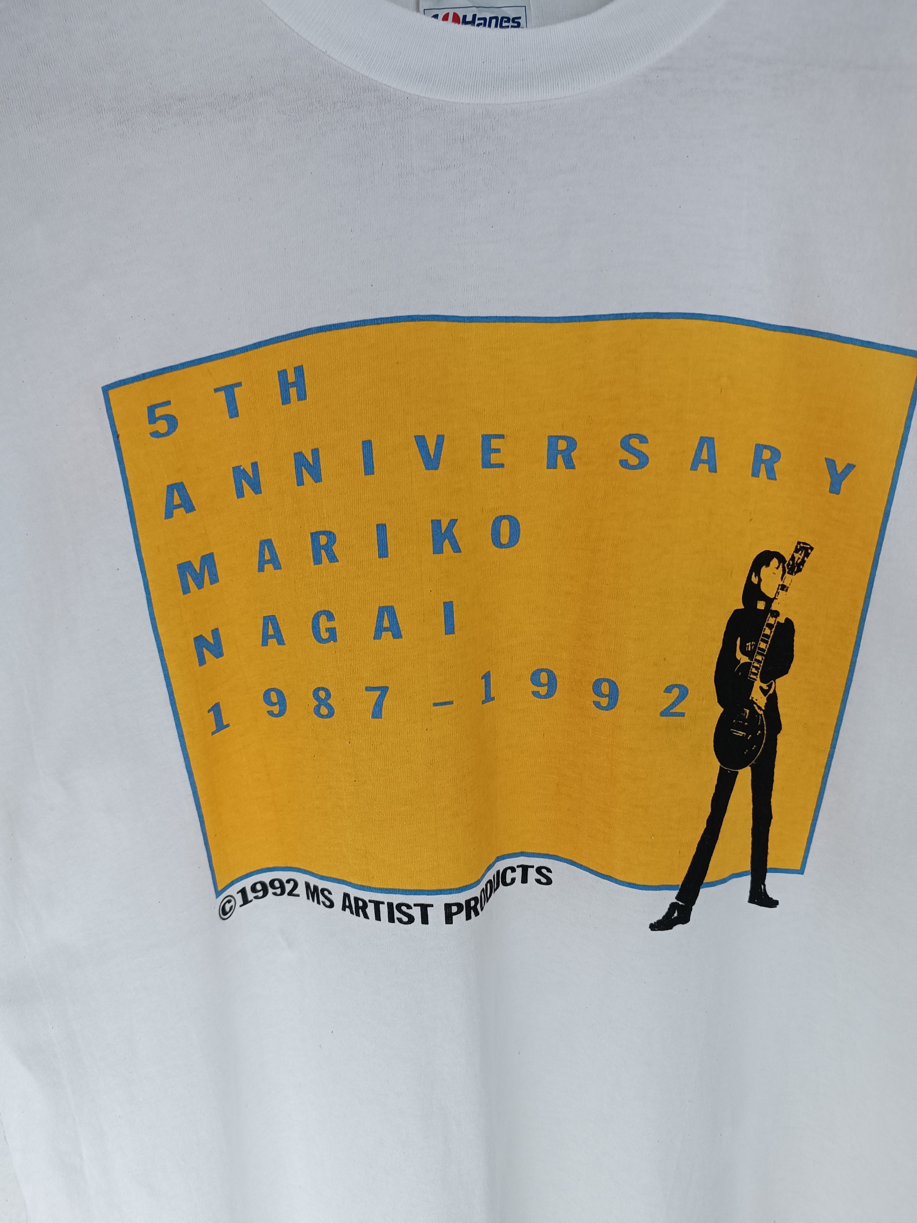 Vintage VINTAGE '92 MARIKO NAGAI ANNIVERSARY JAPANESE SINGER Size US L / EU 52-54 / 3 - 9 Thumbnail