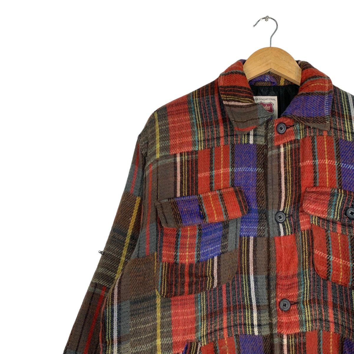 Flannel TASS FINDER Colorway Four Pocket Jacket #1122-C51 Size US M / EU 48-50 / 2 - 6 Thumbnail