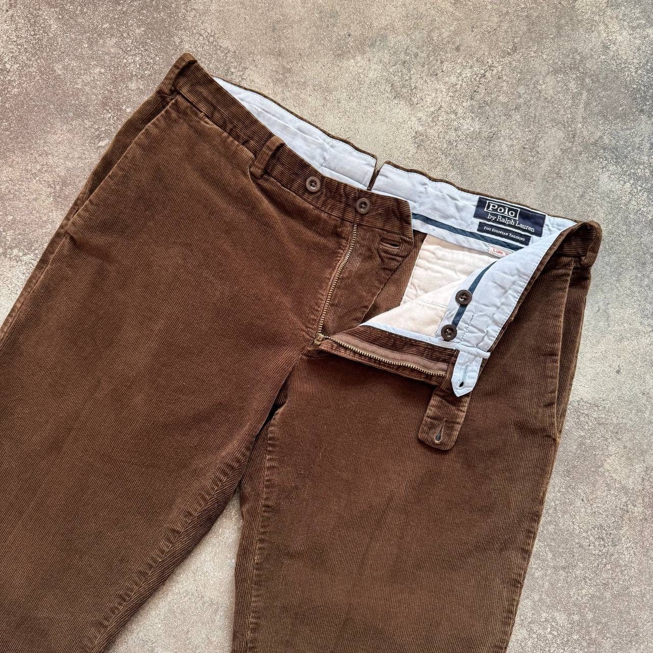 Polo Ralph Lauren × Vintage 90s Polo Ralph Lauren Vintage Casual Pants Size US 36 / EU 52 - 2 Thumbnail