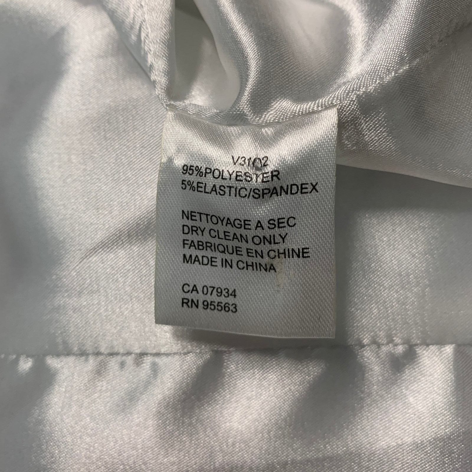 Other SIMON CHANG Size 6 White Grey Polyester Blend Squares Jacket Size M / US 6-8 / IT 42-44 - 9 Thumbnail