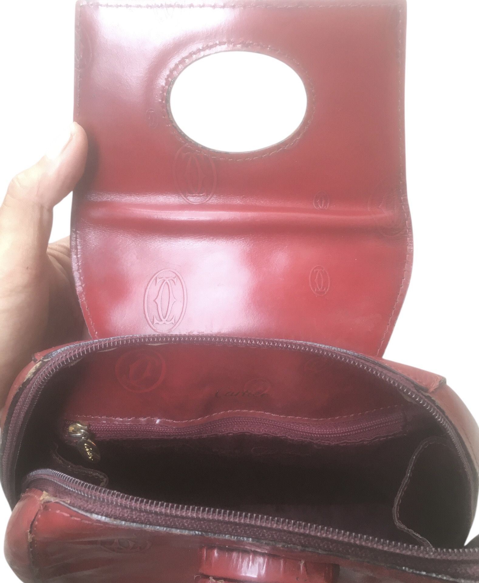 Cartier 💯Vintage CARTIER PARIS Happy Birthday Turnlock Backpack Size ONE SIZE - 6 Thumbnail