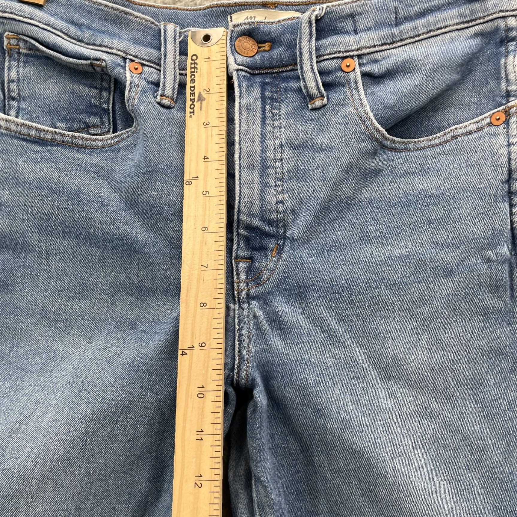 Madewell Madewell Stovepipe Jeans Womens 28 Slim Straight Boho Chic Academia Classic 90s Size 28" / US 6 / IT 42 - 5 Thumbnail