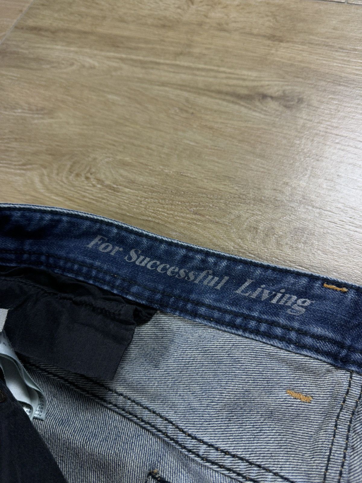 Diesel × Vintage Vintage Y2K Diesel Safado Distressed Denim Jeans Pants Size US 34 / EU 50 - 10 Thumbnail