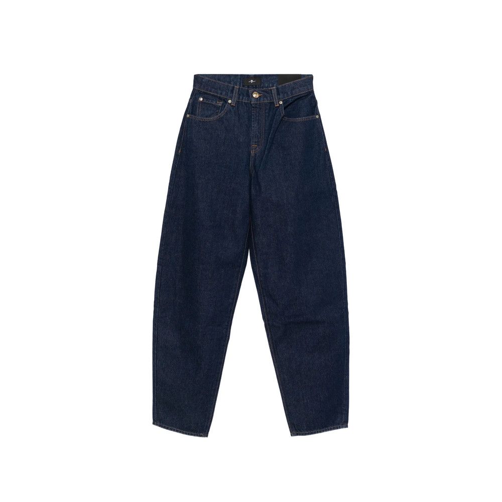 7 For All Mankind 7 For All Mankind BLUE Denim - Wide-Leg Jeans Size 25" / US 0 / IT 36 - 1 Thumbnail
