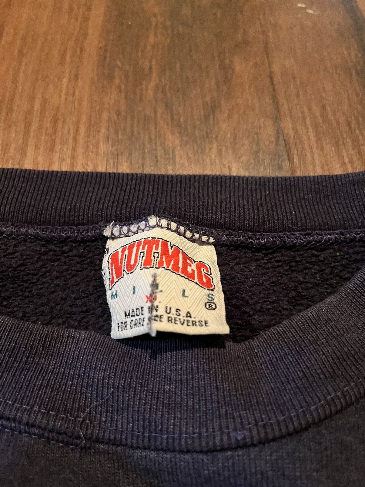 Nutmeg Vintage nfl sweatshirt Size US XL / EU 56 / 4 - 3 Thumbnail