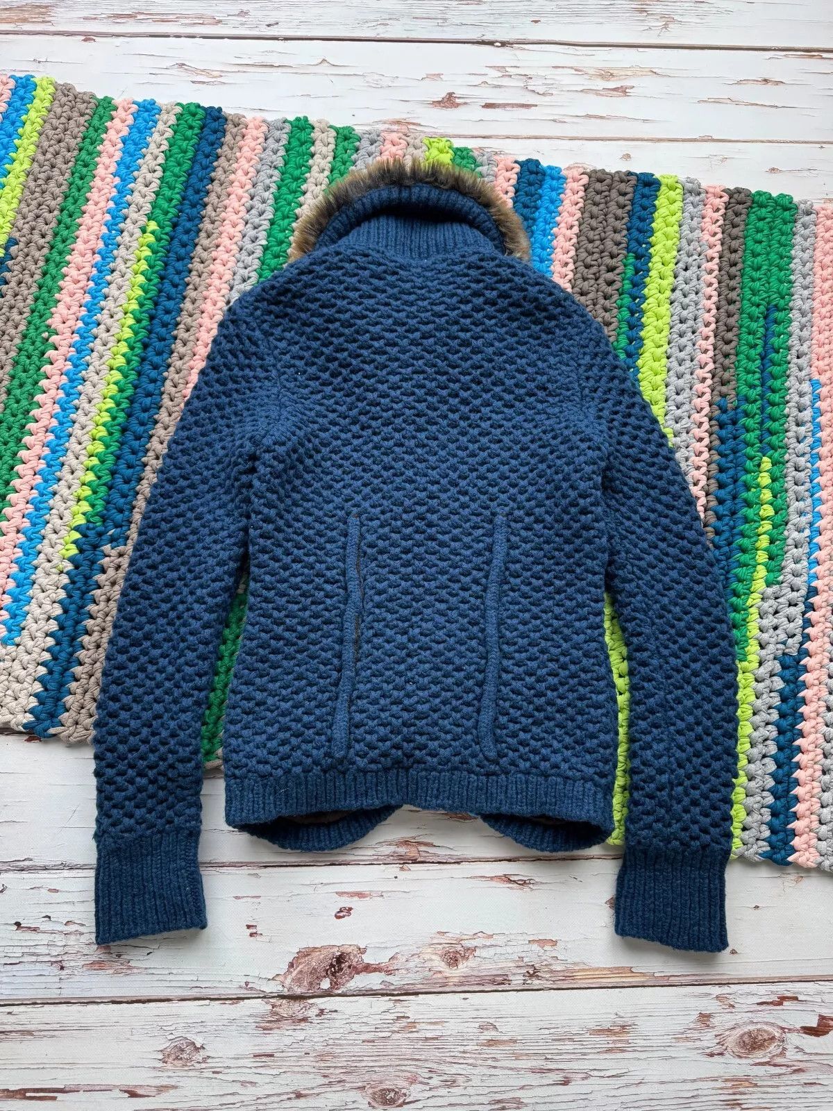 Miss Sixty Miss Sixty Vintage Knitted Jacket (V95)(D10) Size S / US 4 / IT 40 - 12 Thumbnail