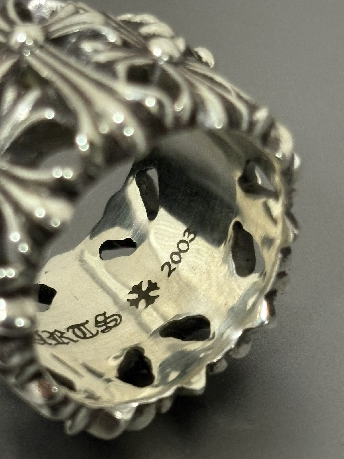 Chrome Hearts Chrome Hearts Cemetery Ring Size 9 New Size ONE SIZE - 4 Thumbnail