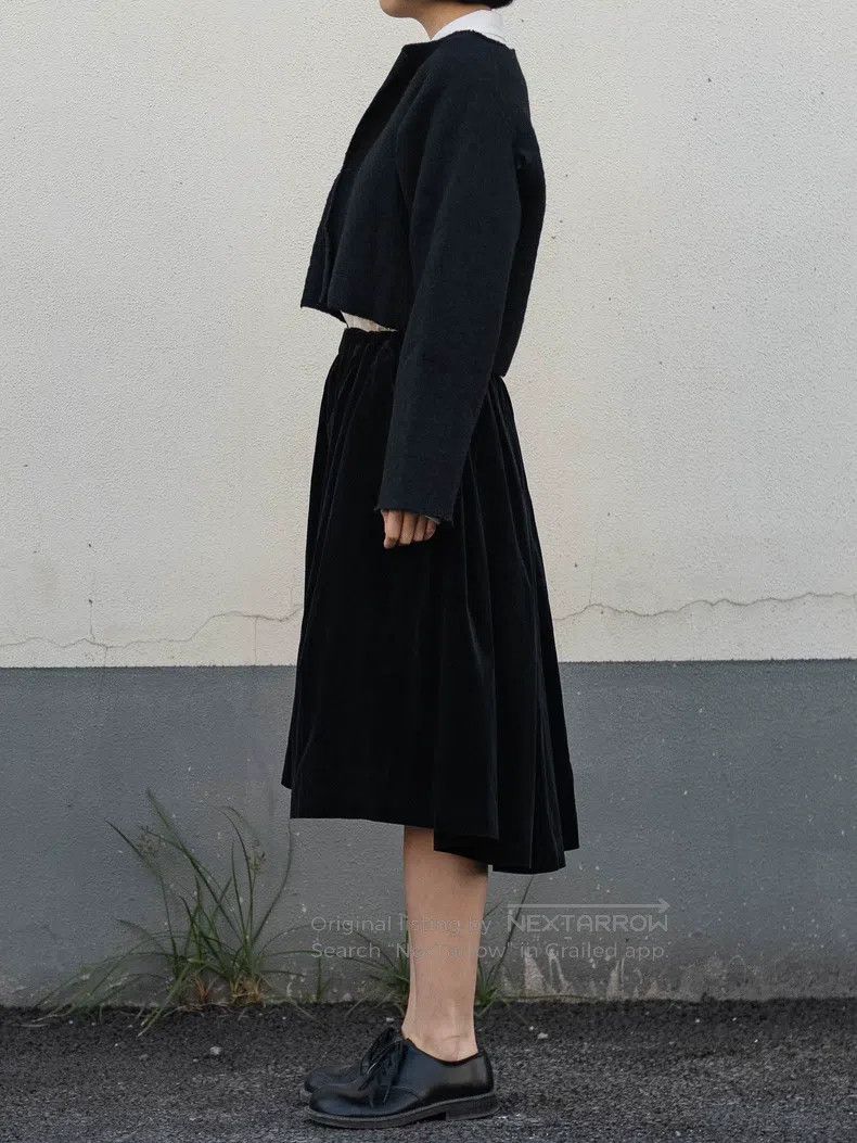 Comme des Garcons Comme Des Garcons Early Black Wool Ripped Jacket Size S / US 4 / IT 40 - 6 Thumbnail