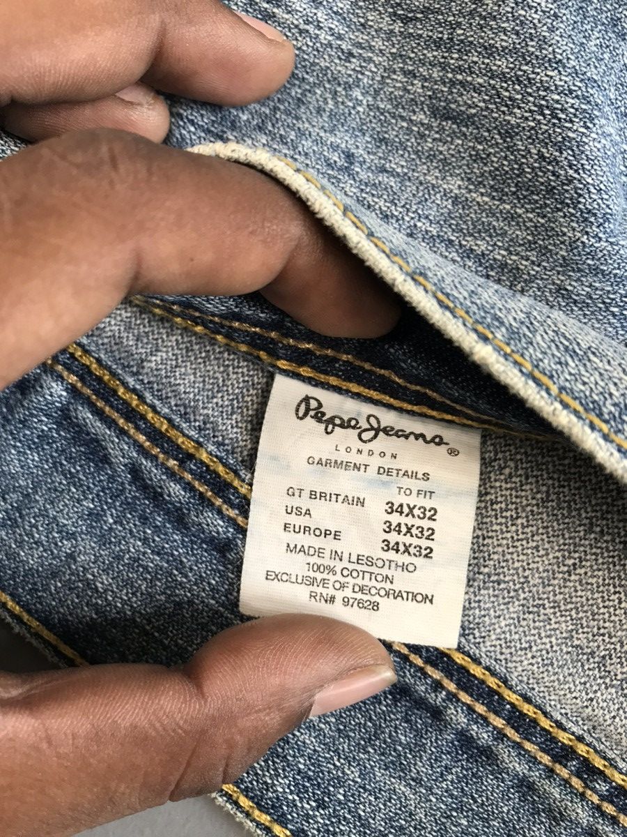 Pepe Jeans × Vintage Vintage Y2K Pepe jeans straight fit denim Size US 36 / EU 52 - 5 Thumbnail