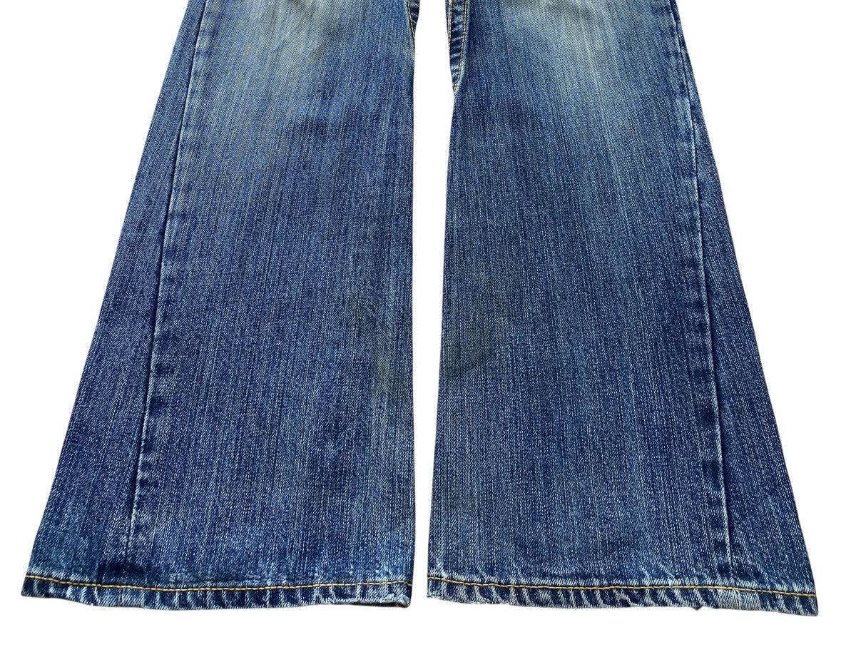 Japanese Brand Japanese Brand Faded Wash Ripped Style Twisted Leg Jeans Size US 31 - 5 Thumbnail