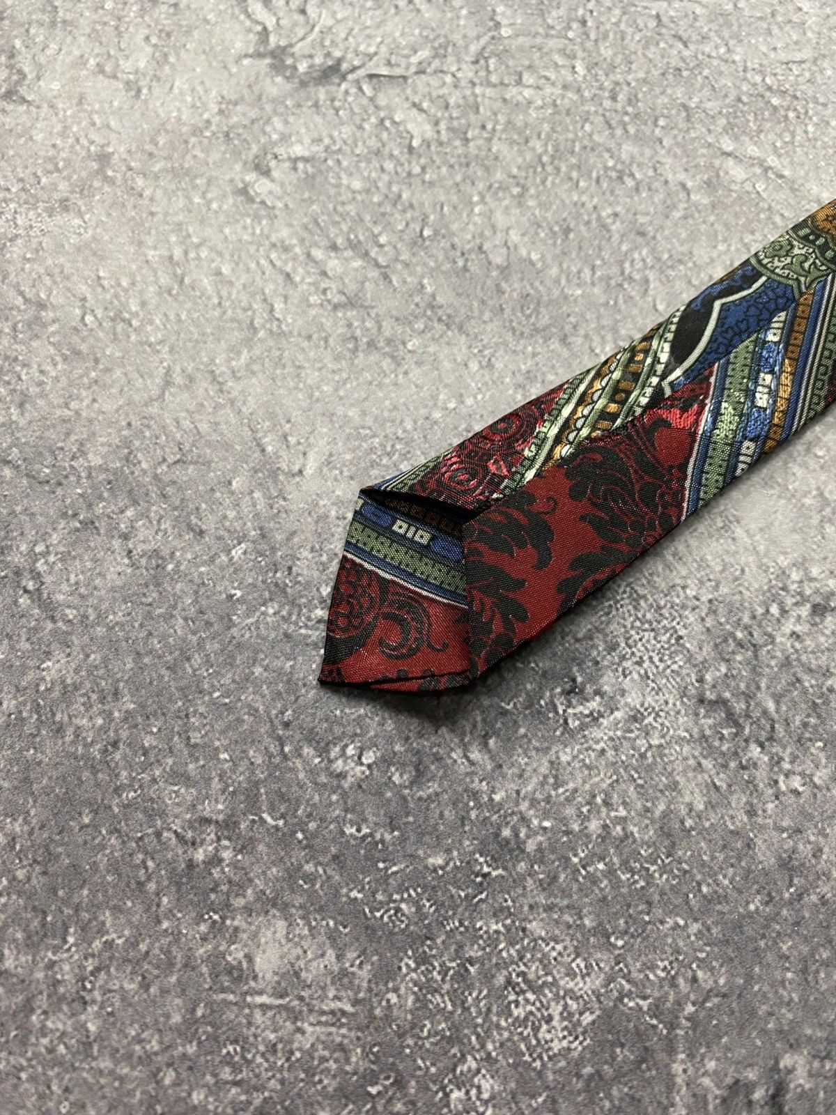 Christian Dior Monsieur Vintage Christian Dior Paris Silk Tie Luxury 90s Necktie Size ONE SIZE - 15 Thumbnail