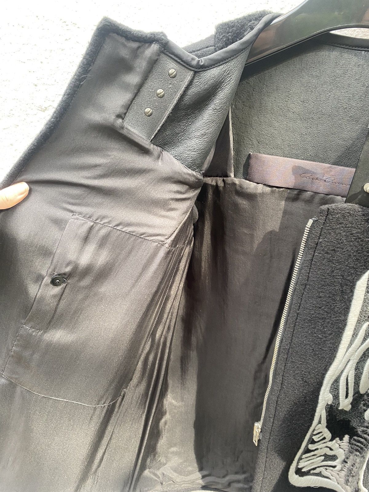 Rick Owens Rick Owens MOODY FW14 Cashmere Jacket Size S / US 4 / IT 40 - 8 Thumbnail