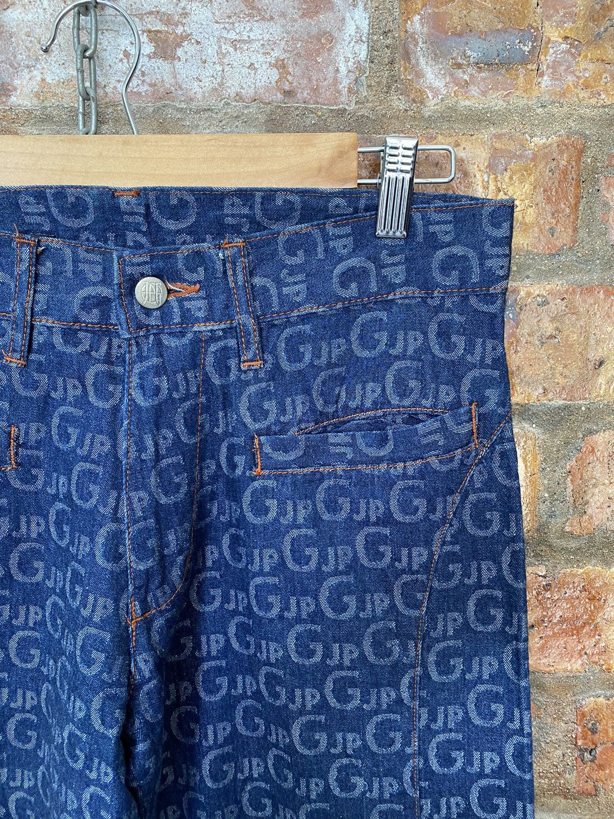 Jean Paul Gaultier AW2000 JPG logo monogram Pants Size US 32 / EU 48 - 7 Thumbnail