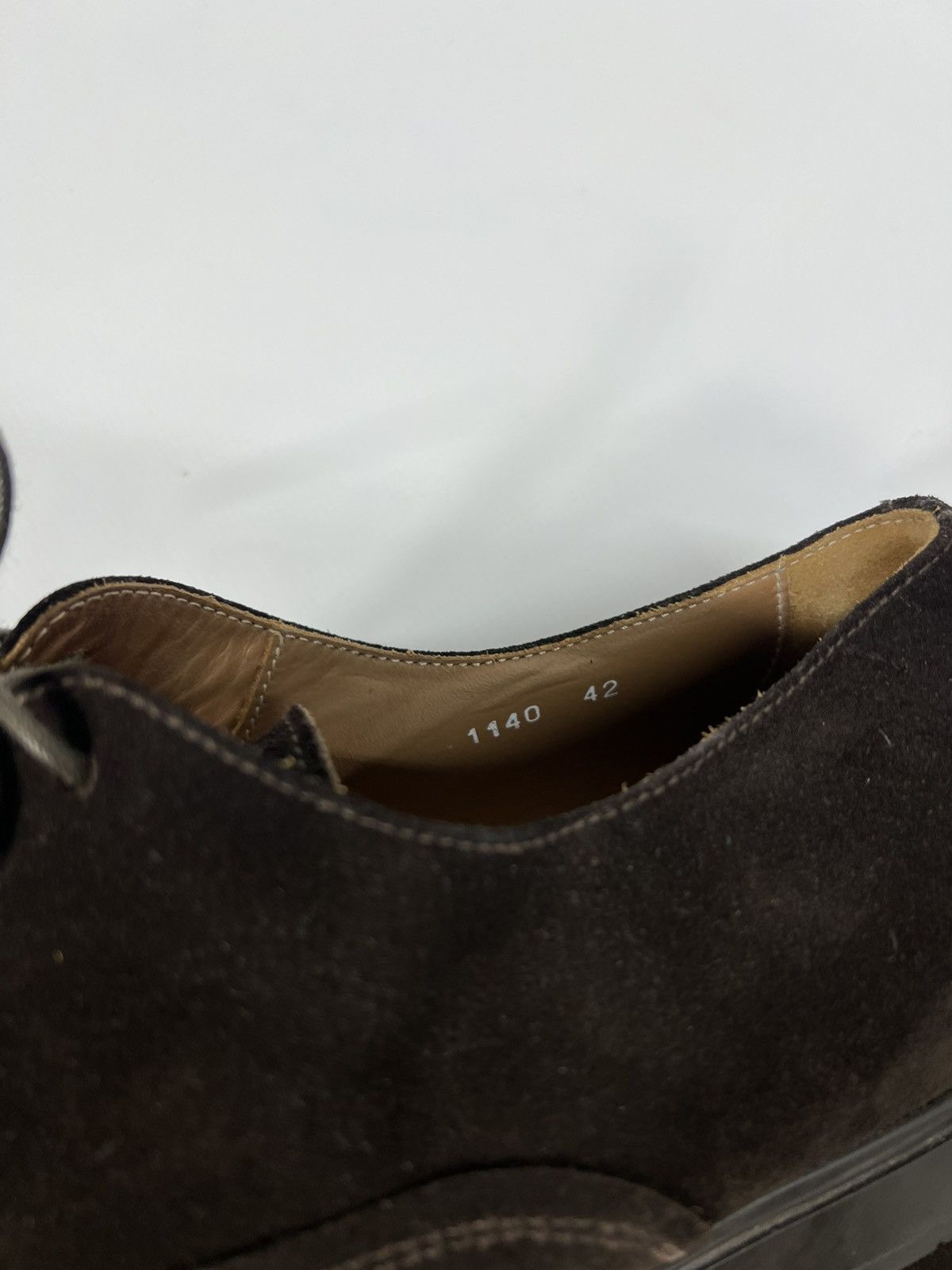 Doucal's Vintage luxury Doucal’s Oxford Suede Shoes Hand Made Size 42 Size US 9 / EU 42 - 18 Thumbnail