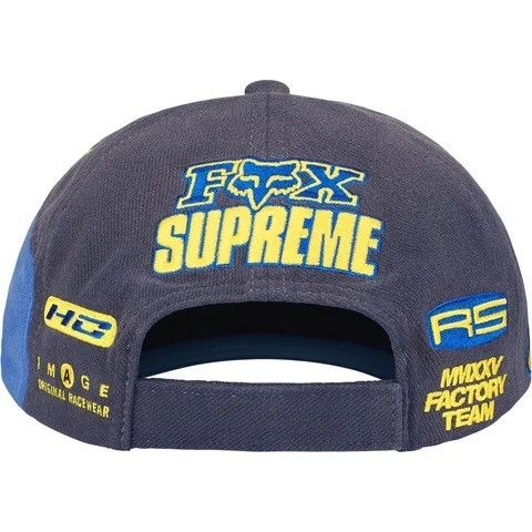 Fox Racing × Supreme Supreme Fox Race 6-Panel Hat FW25 Size ONE SIZE - 3 Thumbnail