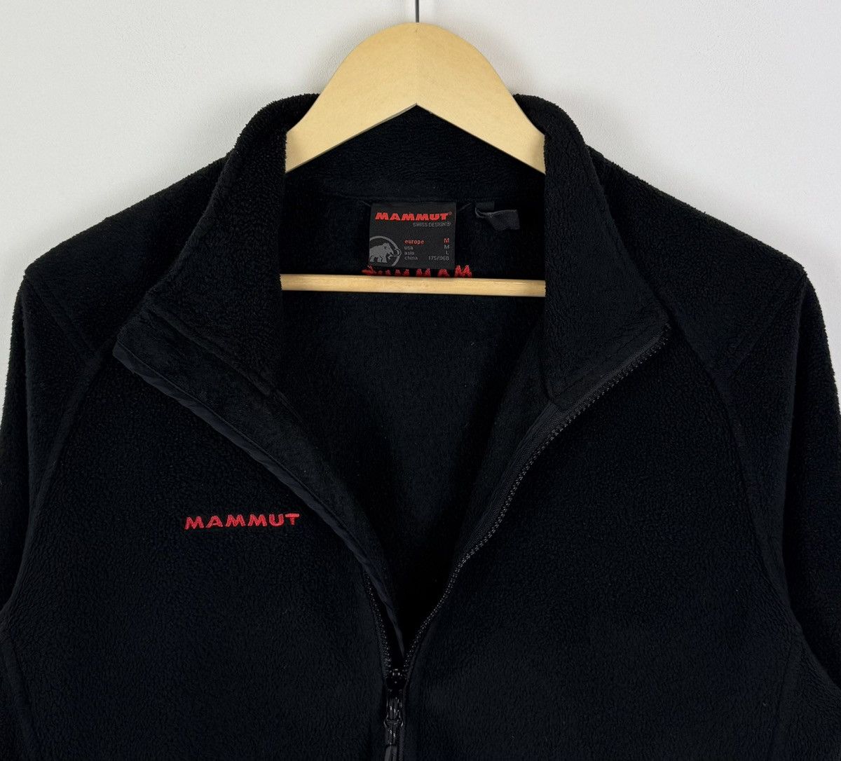 Mammut Mammut Full Zip Fleece Jacket Black Outdoor Hiking Gorpcore Size US M / EU 48-50 / 2 - 3 Thumbnail