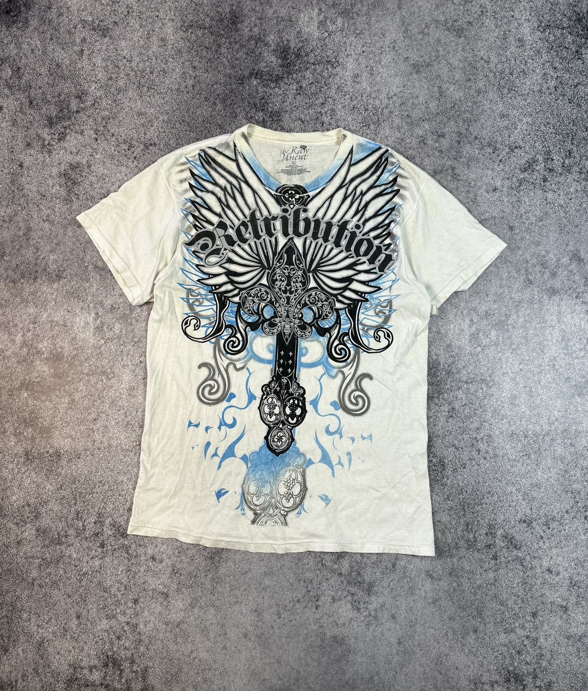Other Y2K Style Affliction Logo T-shirt Streetwear Rare Opium L Size US L / EU 52-54 / 3 - 1 Thumbnail