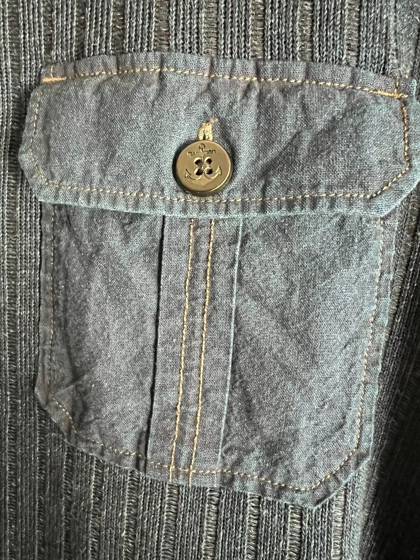 RRL Ralph Lauren RRL Double RL Indigo Knit Pullover Size US M / EU 48-50 / 2 - 4 Thumbnail