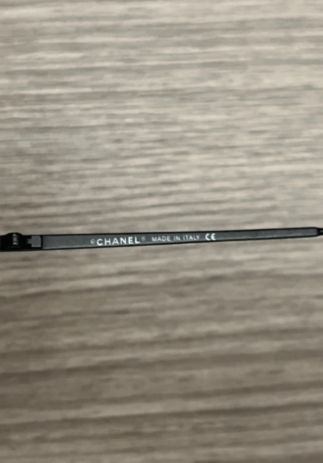 Chanel Chanel Sunglasses 4017-D Rhinestone Logo Rimless Vintage Size ONE SIZE - 4 Thumbnail