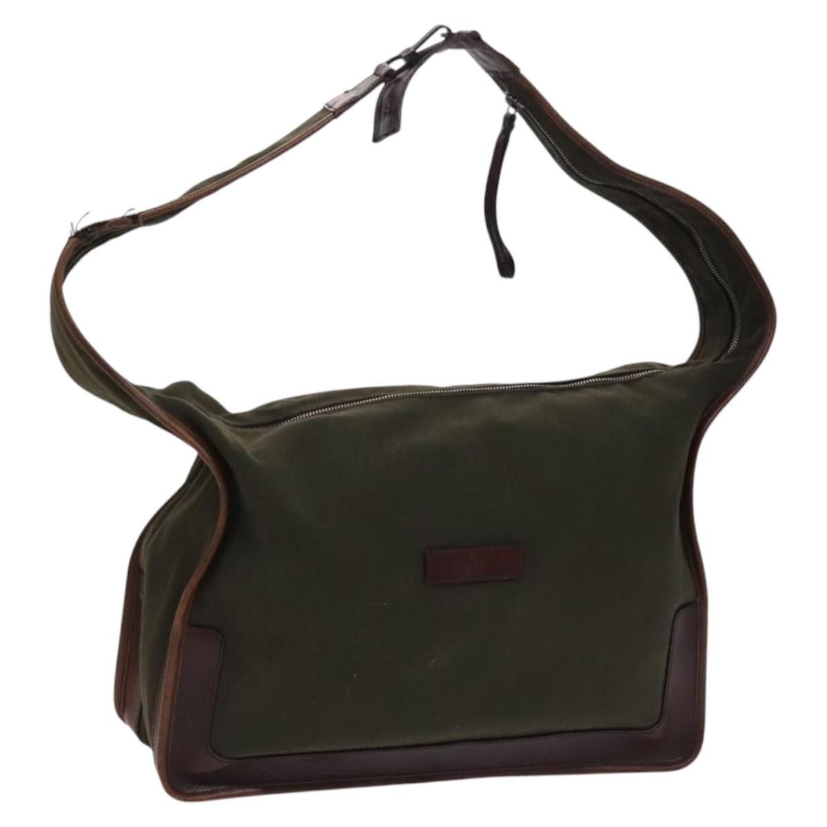 Gucci GUCCI Shoulder Bag Canvas Khaki Size ONE SIZE - 1 Thumbnail