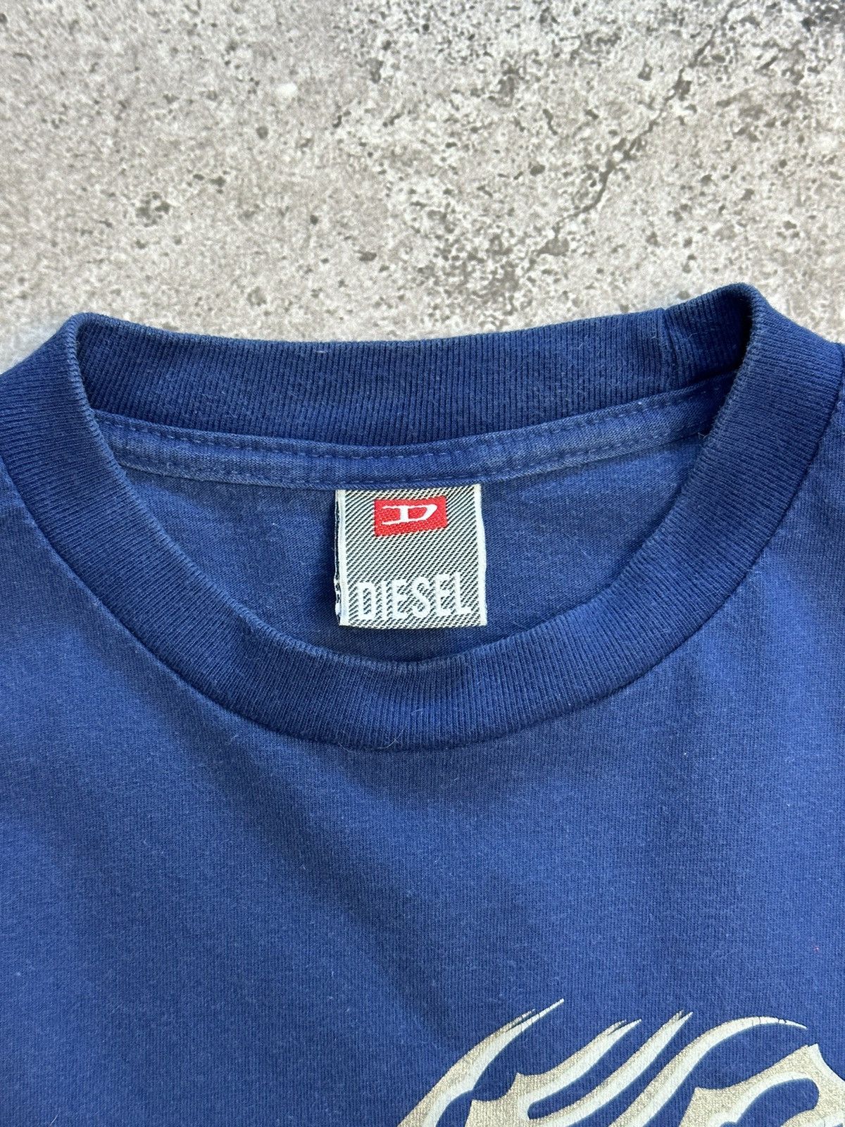 Diesel × Vintage Vintage Diesel Big Logo Dragon Long Sleeve Y2K Archival Size US L / EU 52-54 / 3 - 9 Thumbnail