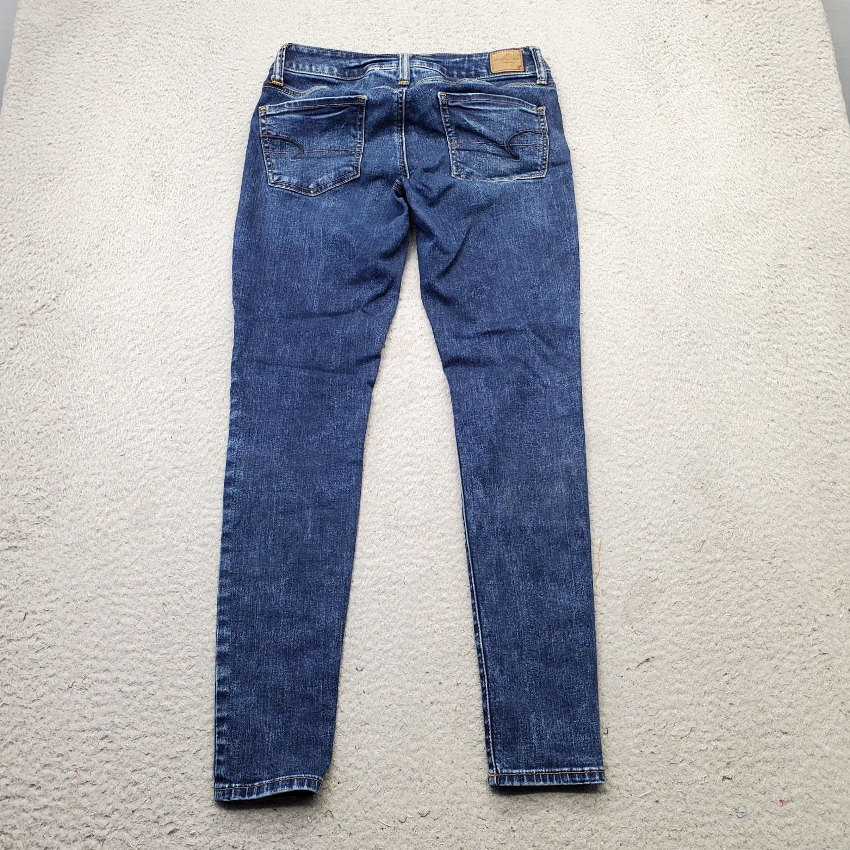 American Eagle Outfitters American Eagle Outfitters Jeans Womens 4 Blue Jegging Skinny Stretch Fit 5-Pocket Denim Size 27" / US 4 / IT 40 - 2 Thumbnail