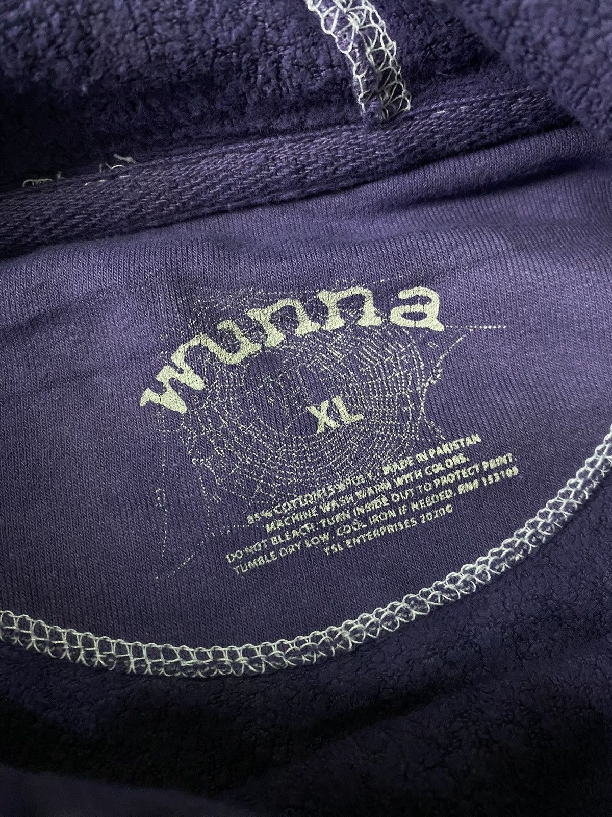 Band Tees WUNNA HOODIE. Size US XL / EU 56 / 4 - 11 Thumbnail