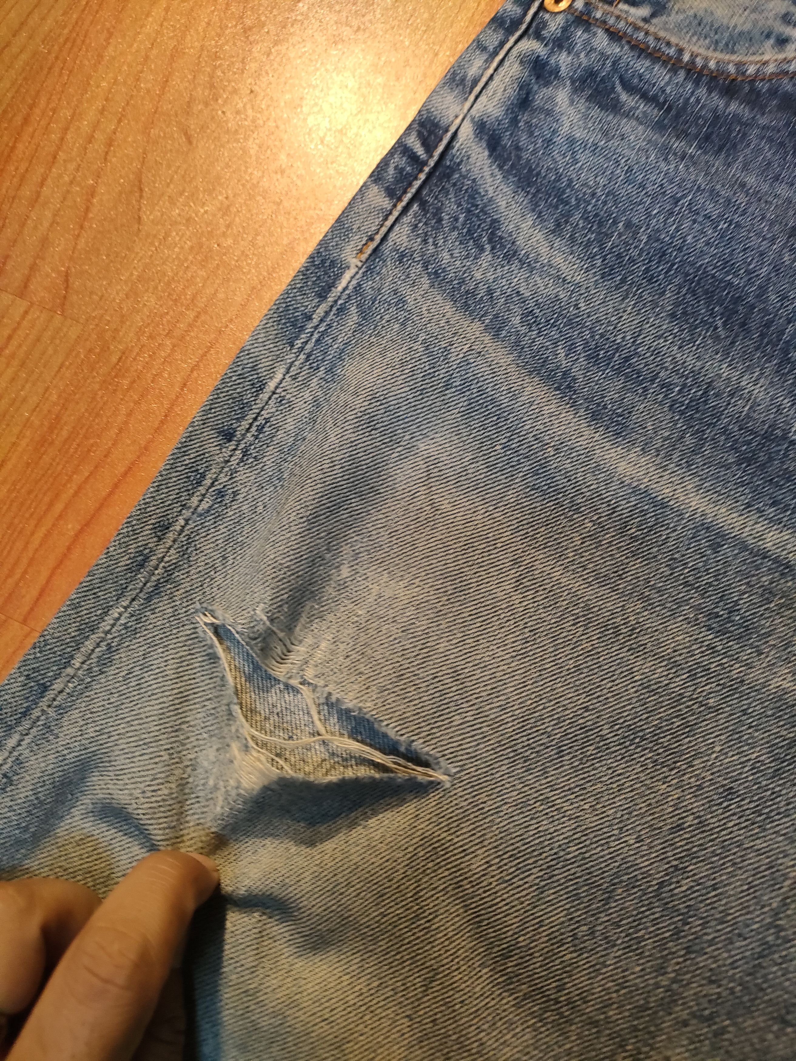 Levi's Vintage Clothing × Vintage Vintage Levi's 502 Selvedge Jeans Size US 30 / EU 46 - 9 Thumbnail