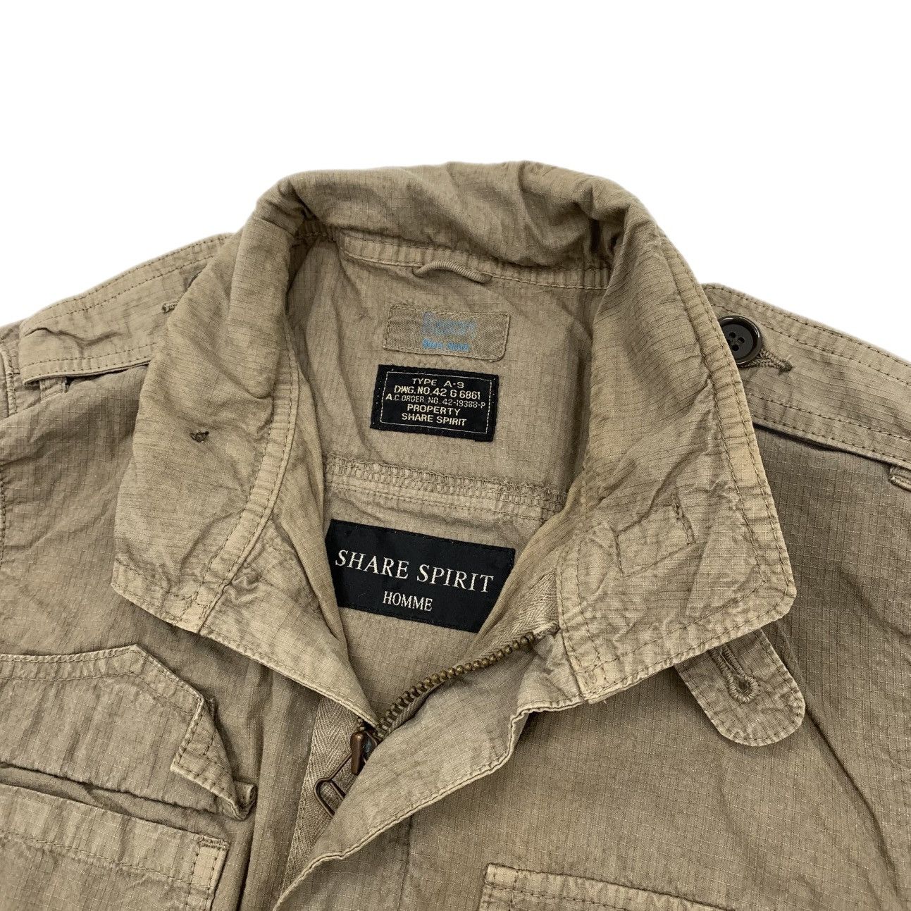 If Six Was Nine Share Spirit Canvas Jacket Size US S / EU 44-46 / 1 - 3 Thumbnail