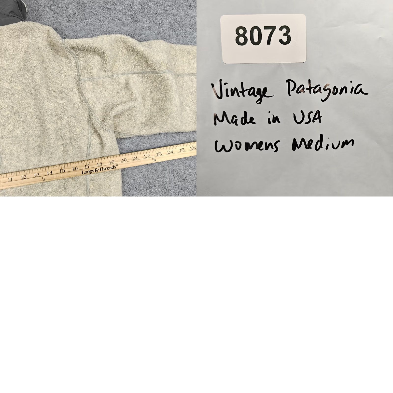 Patagonia VINTAGE Patagonia Synchilla Fleece Jacket Womens Medium Full Zip Made USA 90s Size M / US 6-8 / IT 42-44 - 9 Thumbnail
