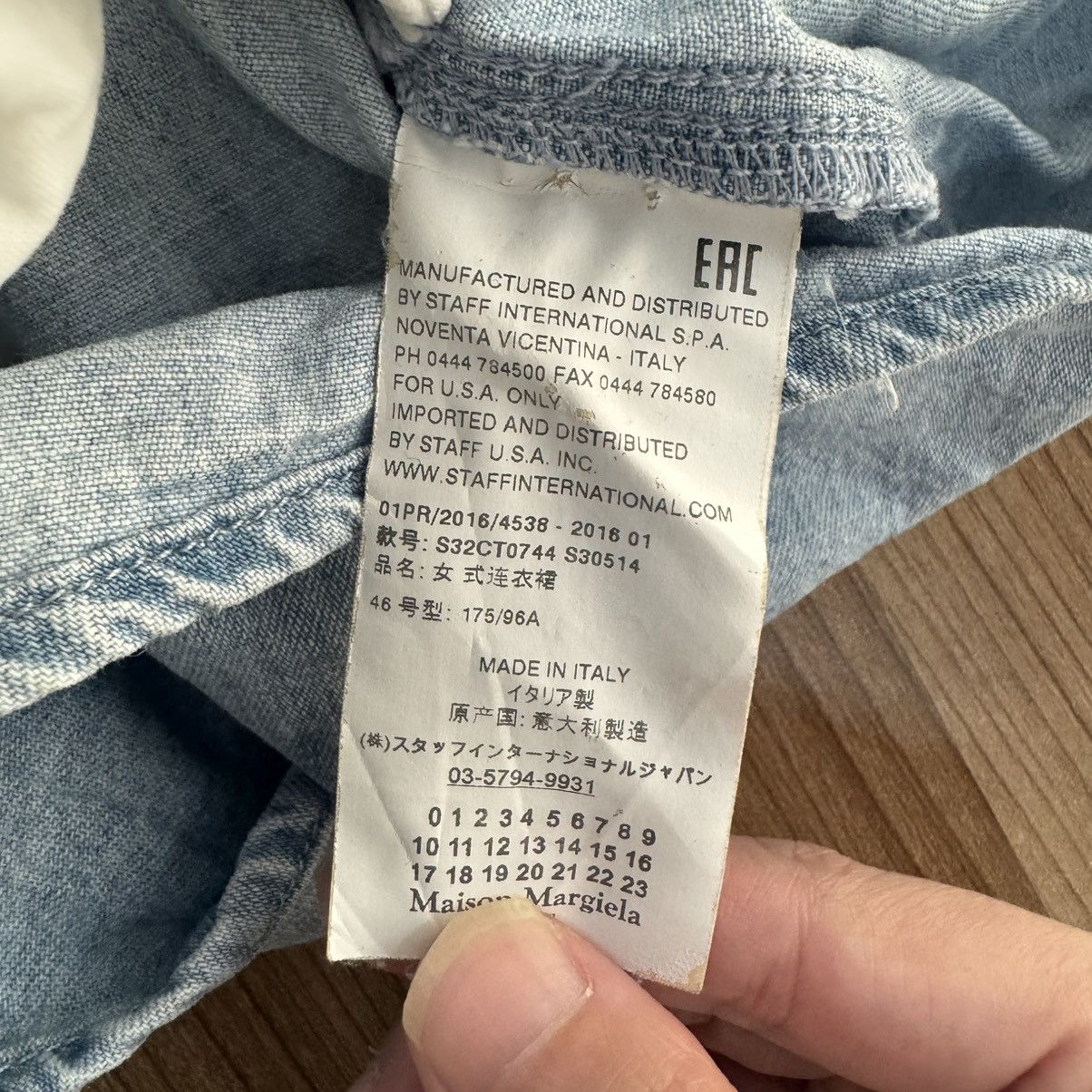 Maison Margiela MM6 Denim Blouse Size M / US 6-8 / IT 42-44 - 6 Thumbnail