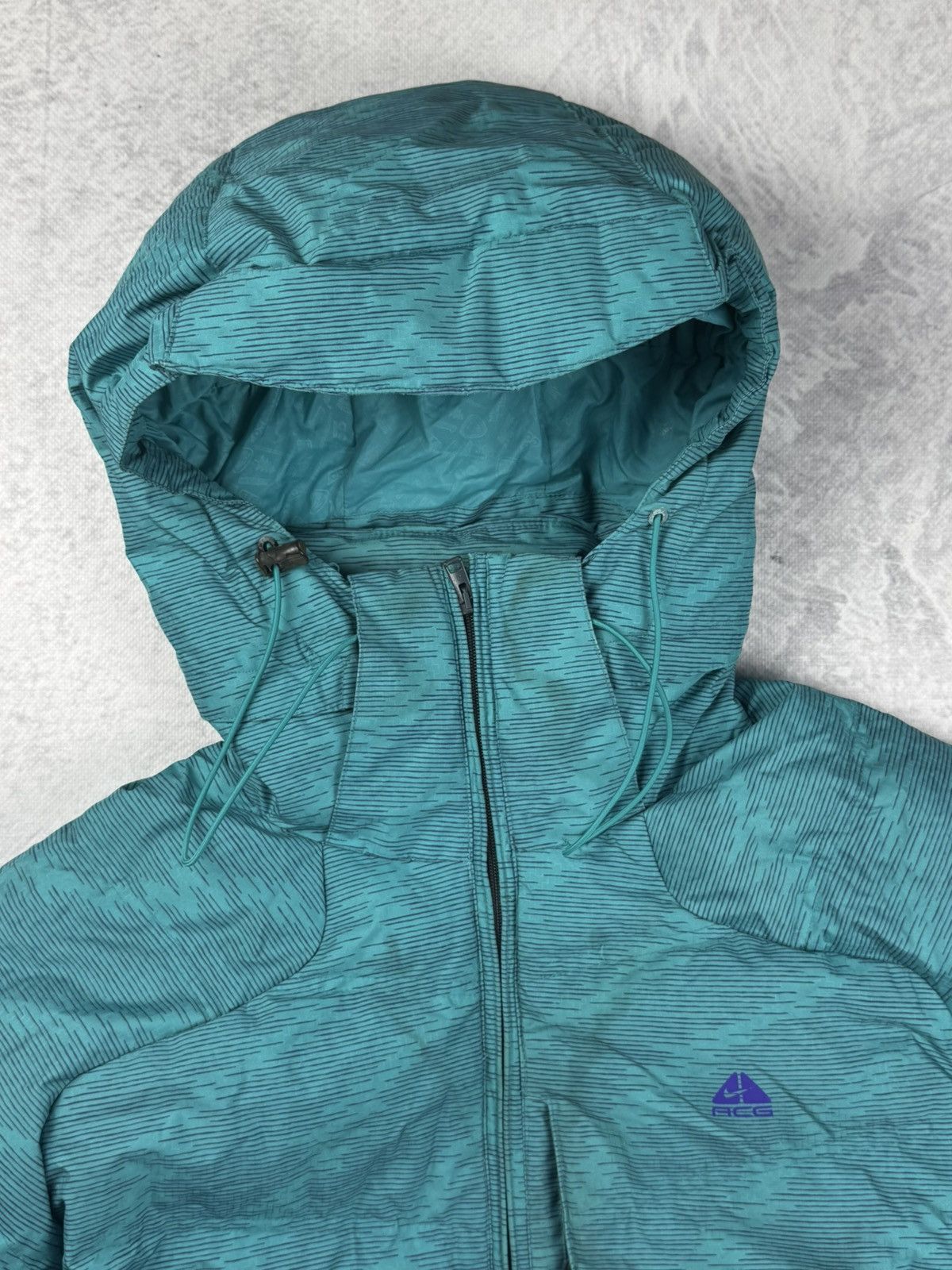 Nike × Nike ACG NIKE ACG PUFFER DOWN BASIC LOGO OVERSIZE NYLON JACKET Size US M / EU 48-50 / 2 - 3 Thumbnail
