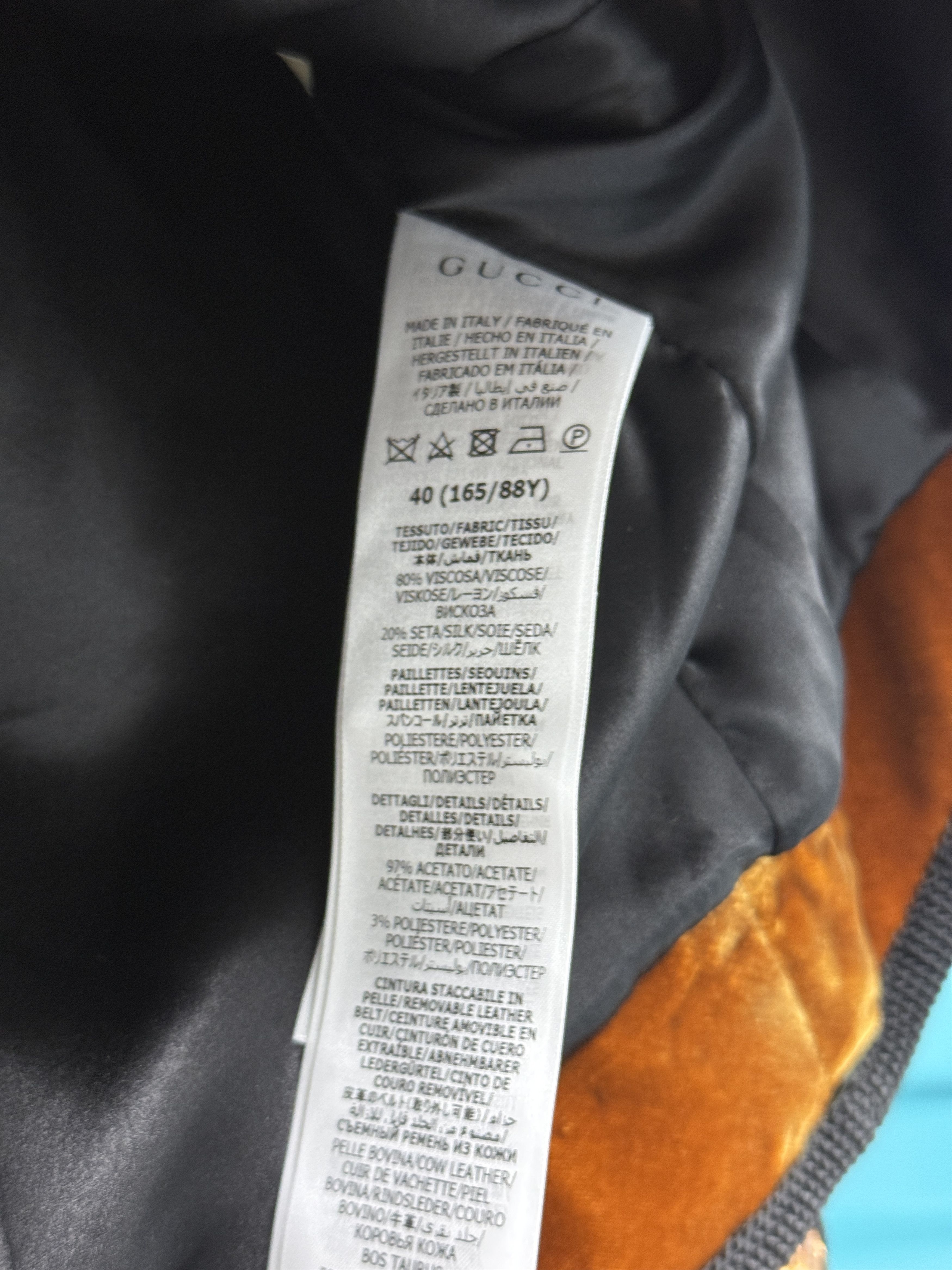 Gucci Demi Couture Sequin Jacket Size M / US 6-8 / IT 42-44 - 5 Thumbnail