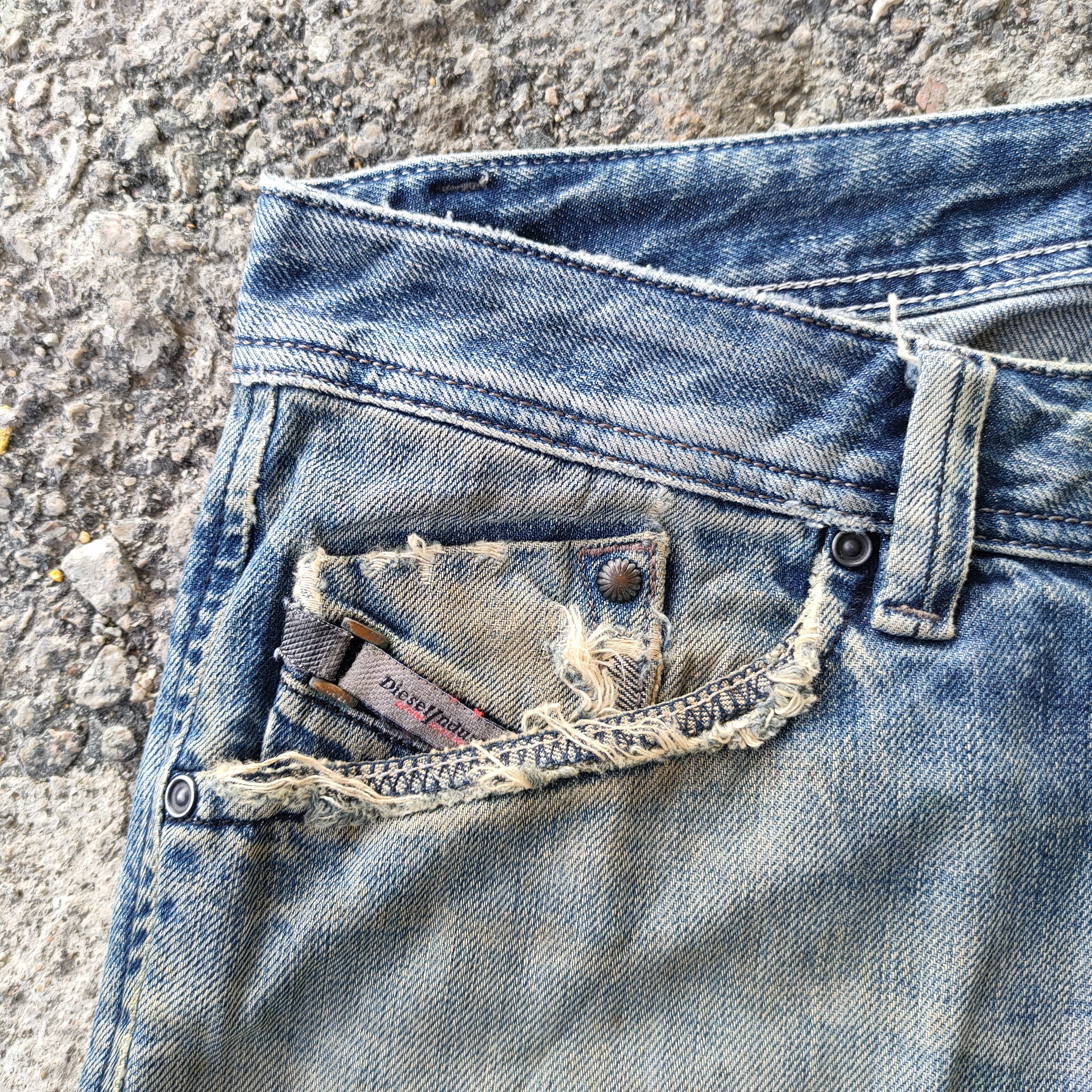 Diesel × Rusty VINTAGE DIESEL RUSTY MUD WASHED FADED JEANS DENIM PANTS Size US 31 - 6 Thumbnail