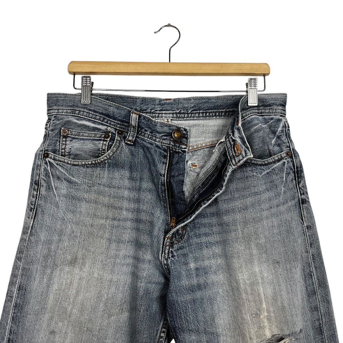 14th Addiction Vintage Japanese Designer Distressed Denim Size US 34 / EU 50 - 14 Thumbnail