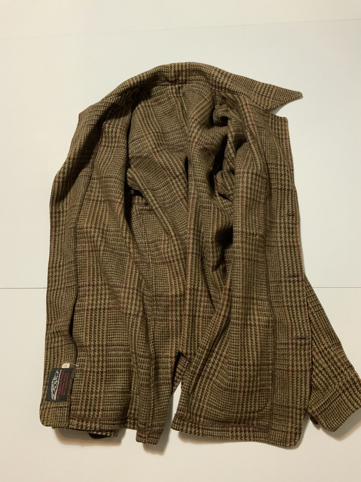 Vintage Vintage Mt. Jefferson Woolens Oregon Houndstooth Wool Jacket Size US S / EU 44-46 / 1 - 4 Thumbnail