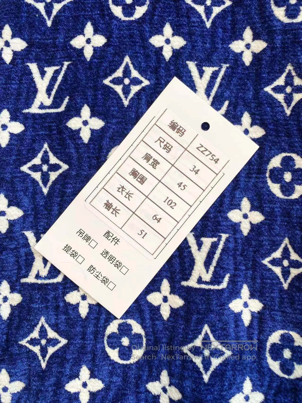 Louis Vuitton Louis Vuitton Reversible presbyopia full print zip jacket| Size 4XL / US 24-26 - 7 Thumbnail