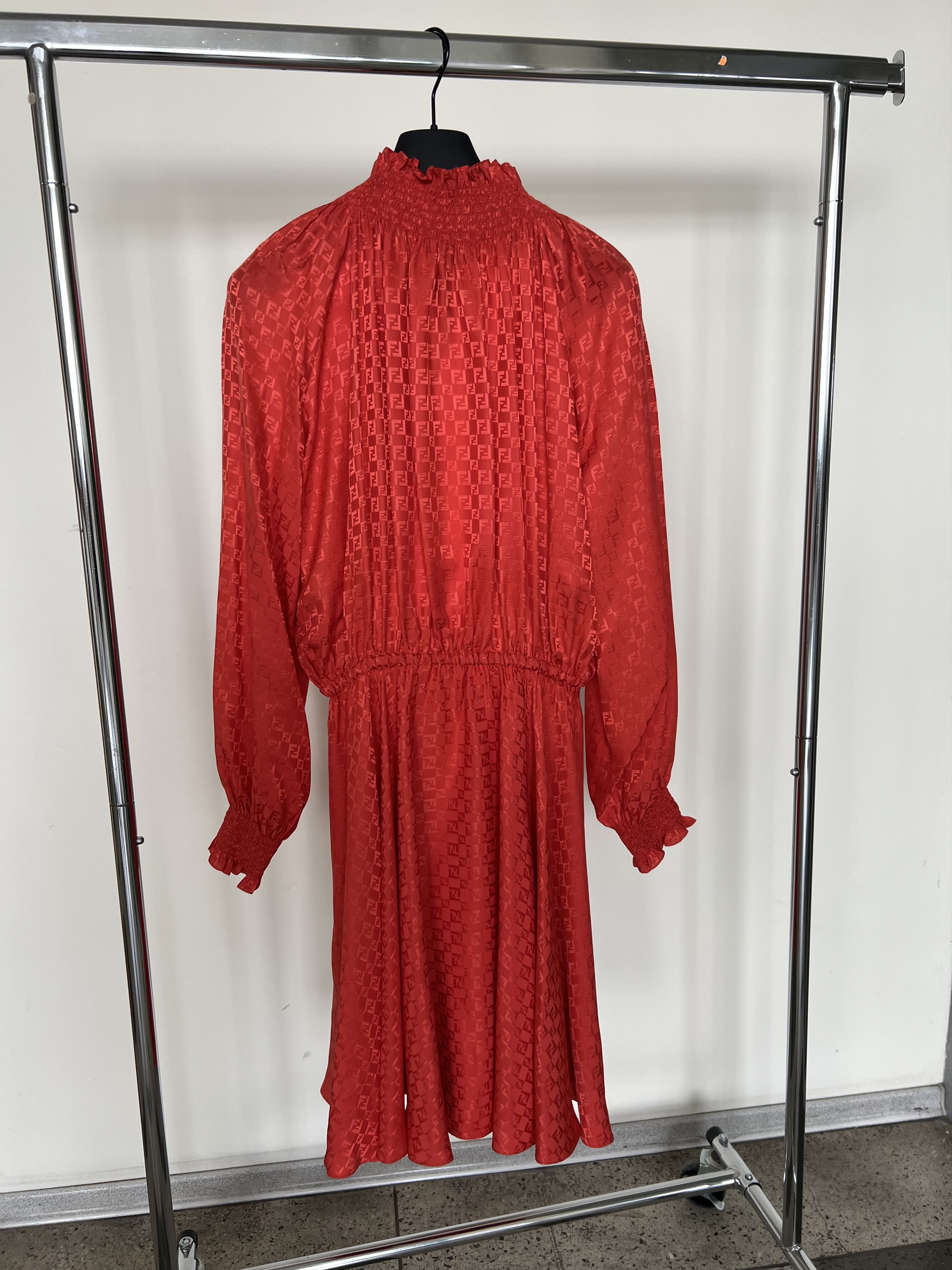 Fendi Fendi Silk Dress Size M / US 6-8 / IT 42-44 - 7 Thumbnail