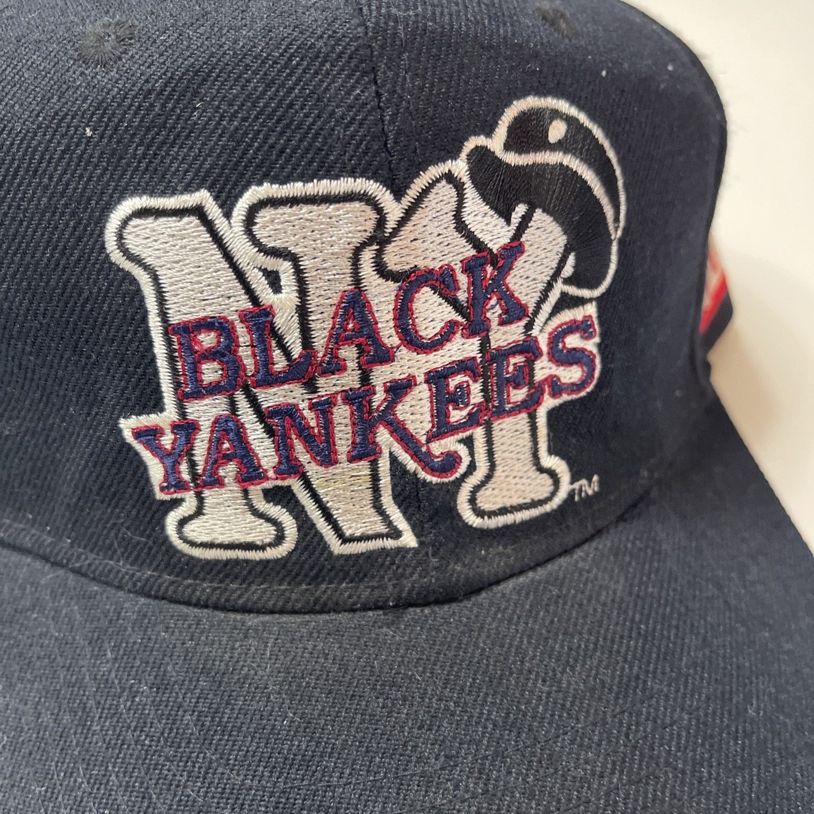 Vintage Vtg New York Black Yankees Hat NLBM Negro League Snapback Size ONE SIZE - 2 Thumbnail